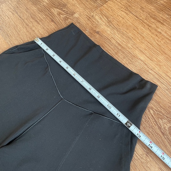 Aerie Offline Real Me Xtra Trouser Pants Small Wide Leg Flare Black High Rise # - Picture 7 of 8